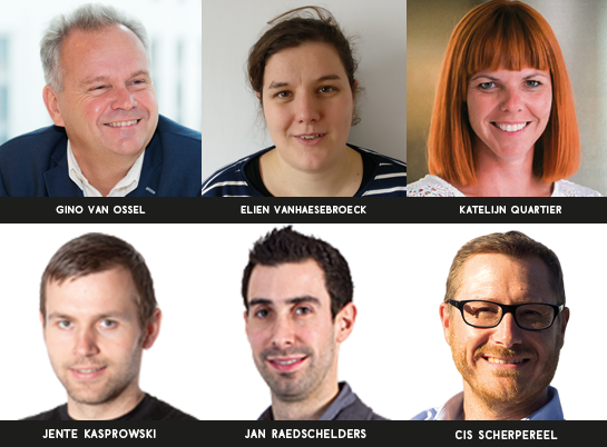 Sprekers tijdens de masterclasses